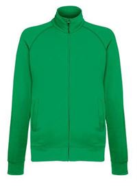 Felpa leggera french terry jacket zip lunga